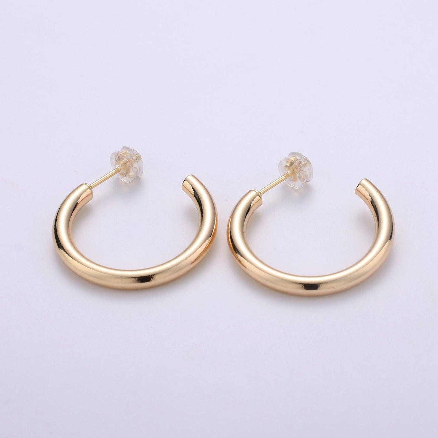 Classic Gold Tube Hoops