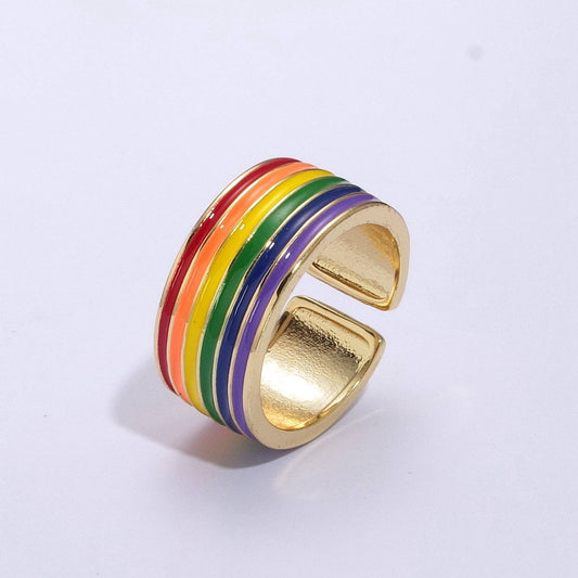 Pride Ring~ Adjustable!