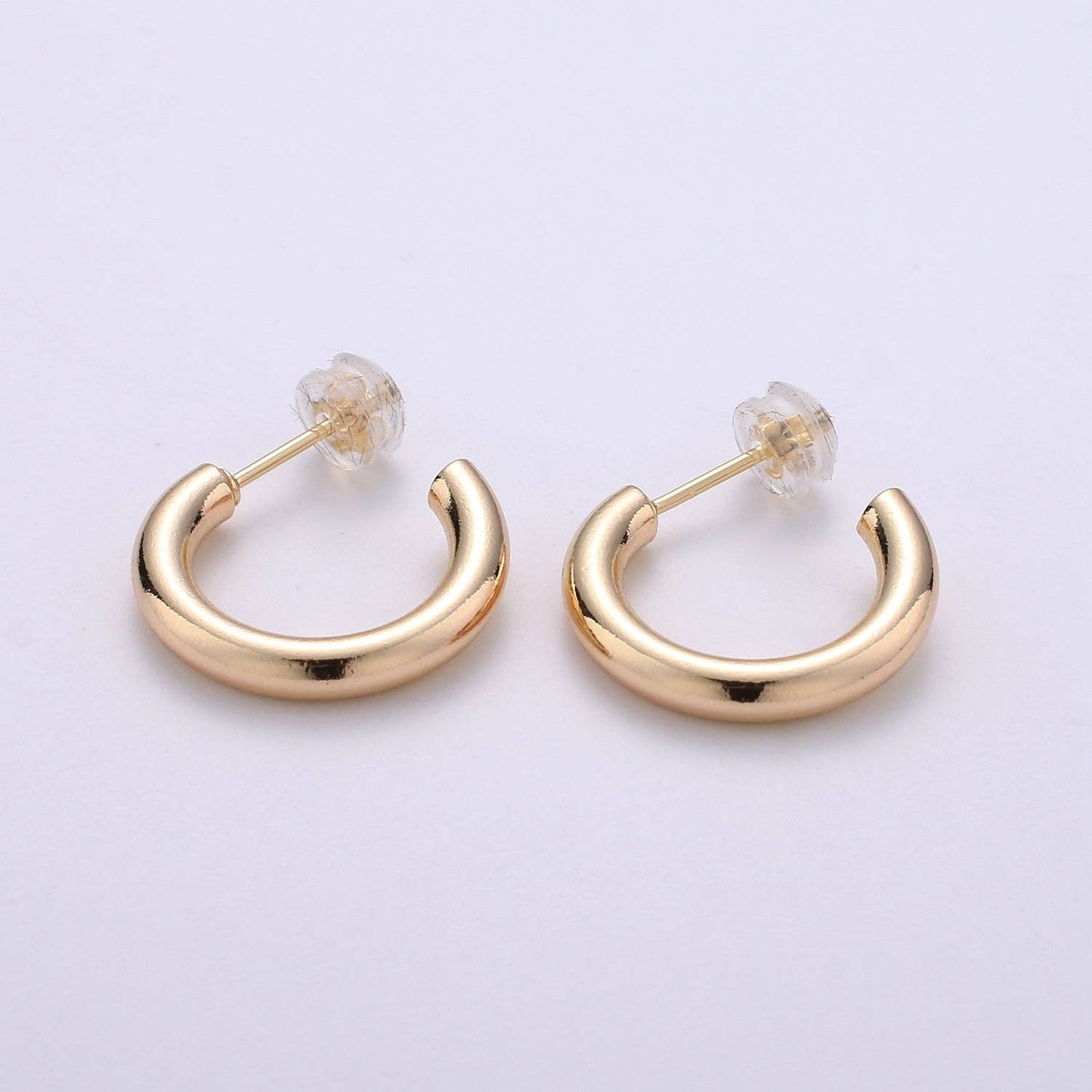 Classic Gold Tube Hoops